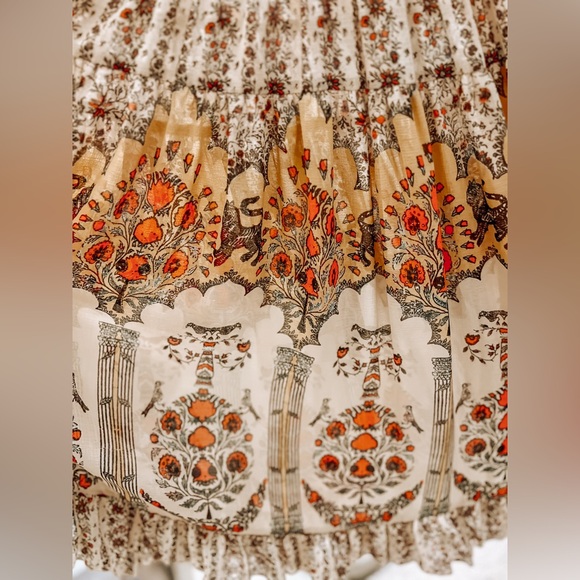 Free People Feeling Groovy Border Long Maxi Dress - Picture 5 of 13